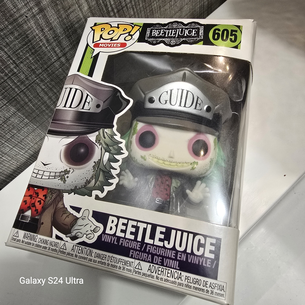 Pop Beetlejuice Vinyl Figure - Green and Black